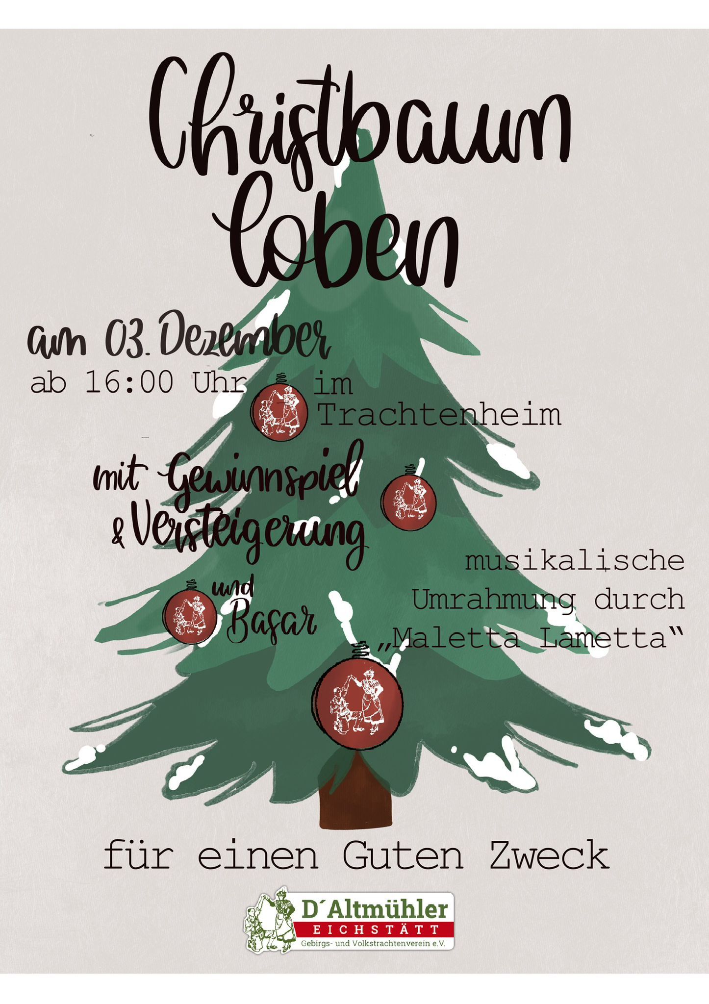 Christbaum loben beim TV Eichstätt