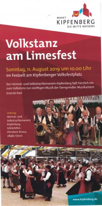 Volkstanz mit den „Tanngrindler Musikanten“ in Kipfenberg